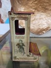 Vintage Winn s Bicycles Match Holder Jasco Hong Kong Tin Metal Wall Mount