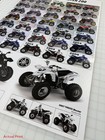 Yamaha Blaster Yfs 200 Generations Banner Poster 1988 - 2007 Yfs200 Print Canvas