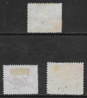 Western Australia Scott 49  62  90 Used Issues - 1882 To 1905  Swans