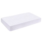 Waterproof Crib Mattress Protector Quilted Pad Cover 52 X 28 Breathable Toddler