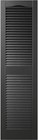 Lifetime Vinyl Ll1s12x03600bl Standard Cathedral Top Center Mullion Open Louver