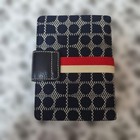Kate Spade Planner Cover Agenda Organizer Polka Dot Stripe Mini Size
