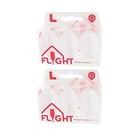 L-style L1 Standard Ez Molded Dart Flights     Pre-installed Champagne Ring