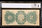 1891  2 Silver Certificate Fr 246 Tillman Morgan Very Good Pmg 10 Windom