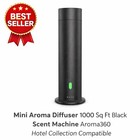 Aroma Diffuser Hotel Collection Scent Compatible 1000 Sq Ft Mini Pro Black
