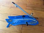 Louisville Slugger Blue  triple Flame  Hand-held Ultimate Pitching Machine-new