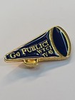 Go Public  Wtci Channel 45 Lapel Pin Chattanooga Tennessee Pbs Station