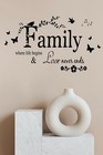 Family Letter Quote Removable Vinyl Decal Art Mural Home Decor Wall Stickers