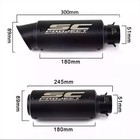 Mt-09 2020-2025 For Yamaha Mt-09 Exhaust Front Pipe Muffler Tips Whole System