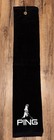 Ping Golf Embroidered Golf Towel Black