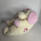 Ty Baby Pillow Pals Dogbaby Yellow Puppy Dog Rattle 1999 No Tag