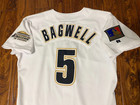 Jeff Bagwell 1994 Houston Astros Game Used Worn Home White Jersey Hof Mvp 125th