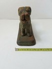 Antique Vintage Cast Iron Old Dog Tray Nutcracker Original Not Refinished