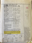 Vtg 60 s Mccall s 2184 Fitted Maxi Mini Dress   Coat Sewing Pattern Sz 10 B32 5