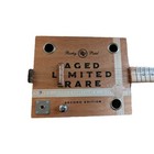 Three String Acoustic Electric Cigar Box Guitar