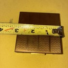 Empty Vintage Square Metal Compact Case