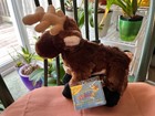 Webkinz Reindeer Full Size Plush Toy New Sealed Code Retired Mint Ganz