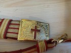 Knights Templar Chapeau Coat Blazer Belt Lot X 3 Sz 40 Jacket
