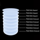 Solid Round Silicone Rubber Sheet Mat Disc Heat Resist Seal Gasket    5mm-150mm