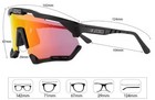 Luxury Scicon Aeroshade Xl Sports Performance Cycling Sunglasses  white red 