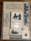 Stampin  Up  Night In Bethlehem Mounted Rubber Stamp Set Christmas Theme