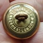 George V Corps Of Military Accountants Officers Large 25mm Gilt Button 1919 - 25