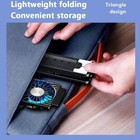 New Laptop Notebook Cooler Base Stand Foldable Cooling Pad Portable Led 4 Fans