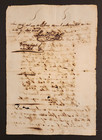 Antique  Spanish Colonial  Document   Naguabo Puerto Rico 1856