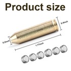 Brass Red Laser Sight  243 308win 7mm-08rem Bore Sighter Cartridge Boresighter
