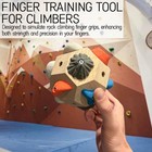 Handcrafted Climbing Blocks Toys  Finger Strengthener   Grip Trainer For Rock   