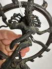Antique South Indian Hindu Bronze Figure Of Shiva Nataraja The Lord Of Dancers