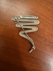Tiffany   Co  Paloma Picasso Sterling Silver 925 Zig Zag Brooch Pin 7 1g Box