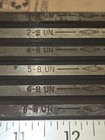 Vintage Landis Thread Chasers Set - Un 8-1  8-2  8-4  8-5  8-6 2  - 1  X 4 