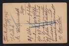 Russia 1905 3k Imperial Eagle Ps Postal Wagon Cancel To Riga Latvia