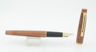 Pilot Custom Grandee Wood   Gold Fountain Pen In Box - 14kt Fine Nib - 1979