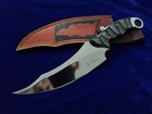 15  Seo Handmade Fixed Blade D2 Steel Persian Combat Fighter Bowie Knife