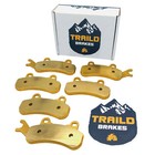 Can-am Defender Hd5 2017-2021 Ridge Rider Rotor And Brass Brake Pad Kit