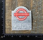 Vintage London Transport Museum Trains Buses Travel Souvenir Sew-on Patch Uk