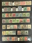 Germany 1900-24 Collection Of Used In Stock Sheet 3f780s