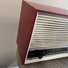 Ekco Valve Radio U354 Red Valve Radio Superb Working Order Free Post R3d