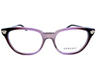 New Versace Mod  3242 5229 Clear Purple 52mm Women s Eyeglasses Frame Italy  1
