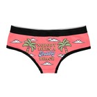 Womens Nobody Likes A Shady Beach Panties Funny Bikini Brief Vacation Graphic
