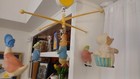 1978 Musical Crib Mobile By Eden Beatrix Potter Works Great 