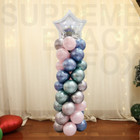 Large Balloon Arch Set Column Stand Base Frame Kit Birthday Wedding Party Decor