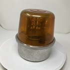 Vintage Tripp-lite Rf6 Two Beam Yellow Rotating Tow Truck Beacon