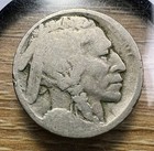 1913-d Type 1 Raised Mound Buffalo Nickel - No Date - Actual Coin Shown - Inv153