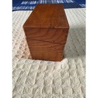 Vintage Wooden Recipe Box With Handwritten Recipes Dovetail Wood Kitchen Decor