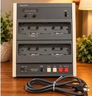  4  Sony Ccp-1300 Audio Cassette Duplicator 4-bay Tape Copier Vintage Deck Plus