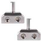 New Skar Audio X2 1 0 Gauge To 1 0 Gauge Dual Amplifier Input   Sk-dual0ga-ampin