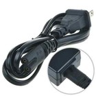 5ft Ul Ac Power Cord Cable For Behringer Bcf2000 B-control Usb Midi Controller